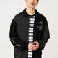 Beautiful Shadow Crown | Ponte Zip Blouson