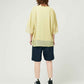 Sheer Layered Short Sleeve Tee (Ikaku a-boo)