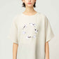 Fukure Jacquard Short Sleeve Tee (Shimaenaga)