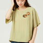 Fukure Jacquard Short Sleeve Tee (Sleeping Fluffy)