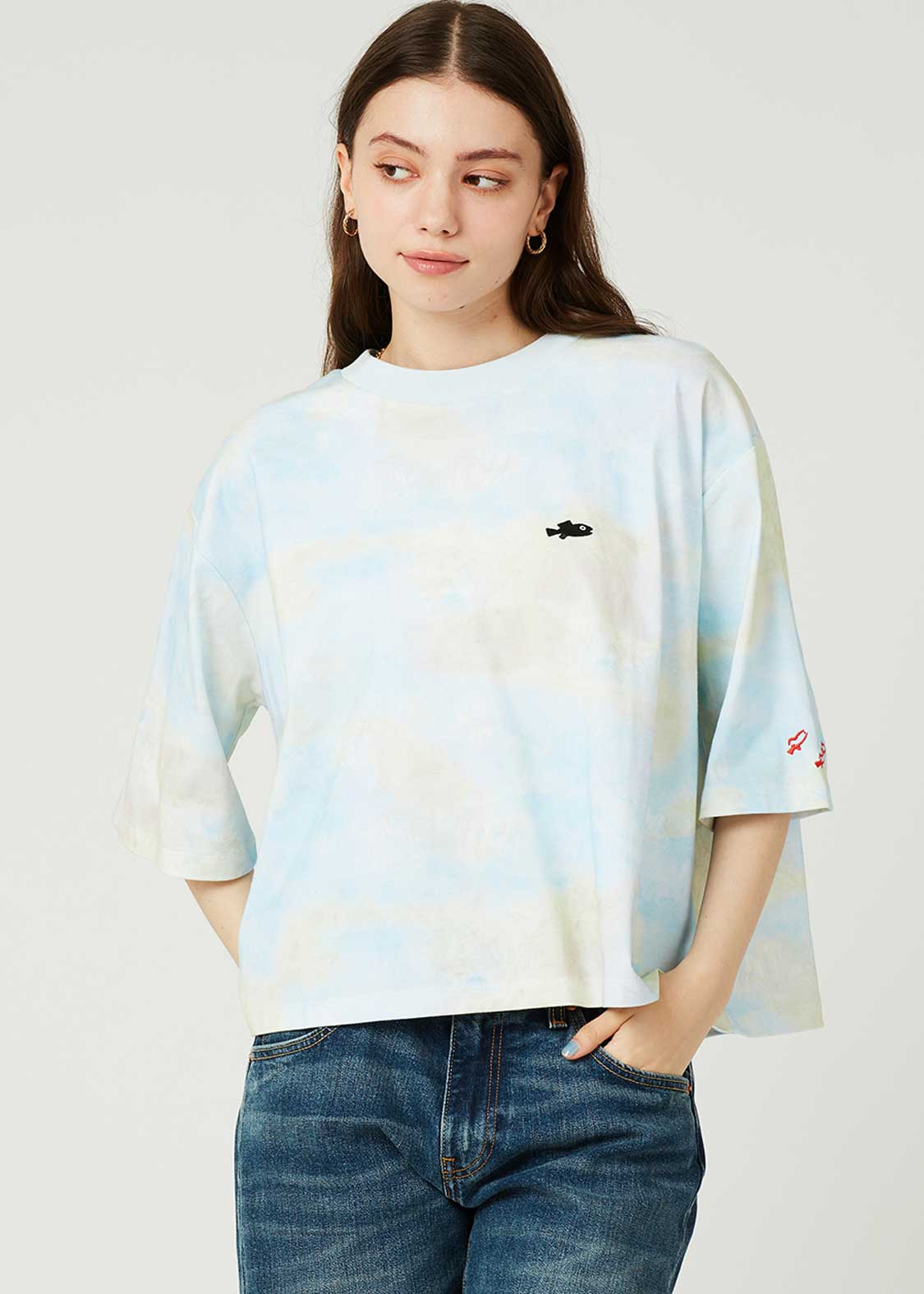 Leo Lionni Flare Half Sleeve Tee (Leo Lionni_Swimmy In The Sea)