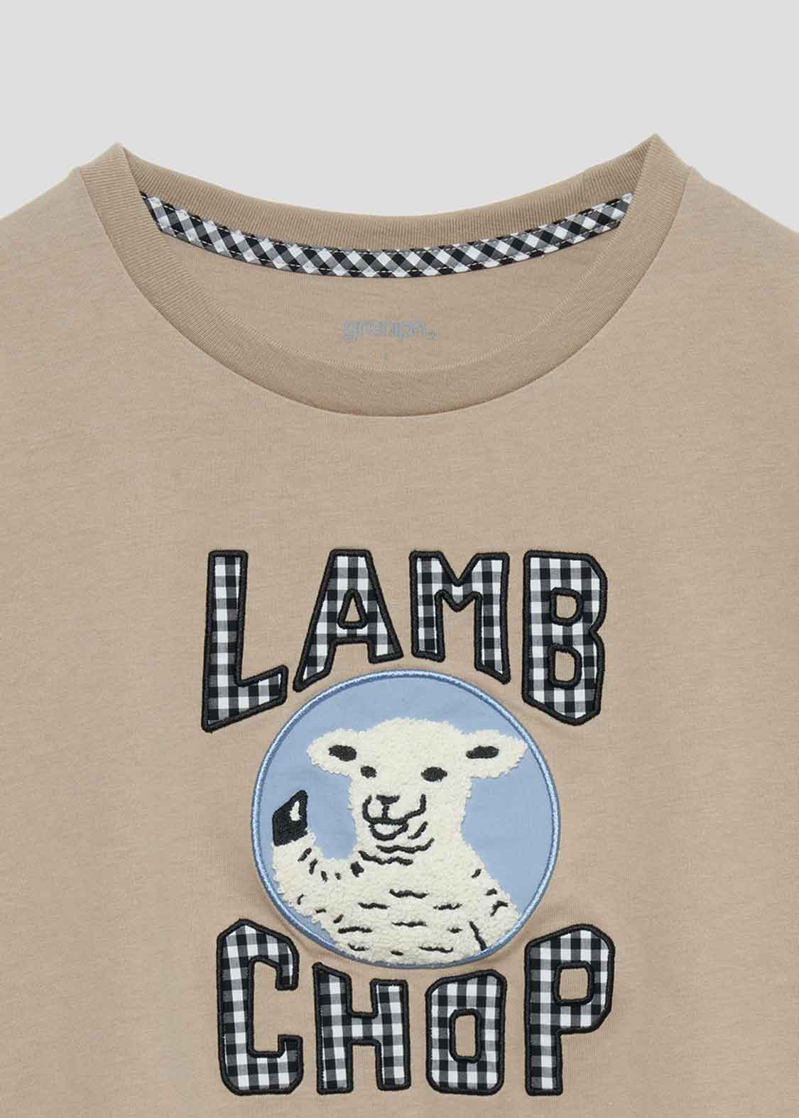 Compact Short Sleeve Tee (Lamb Chop)