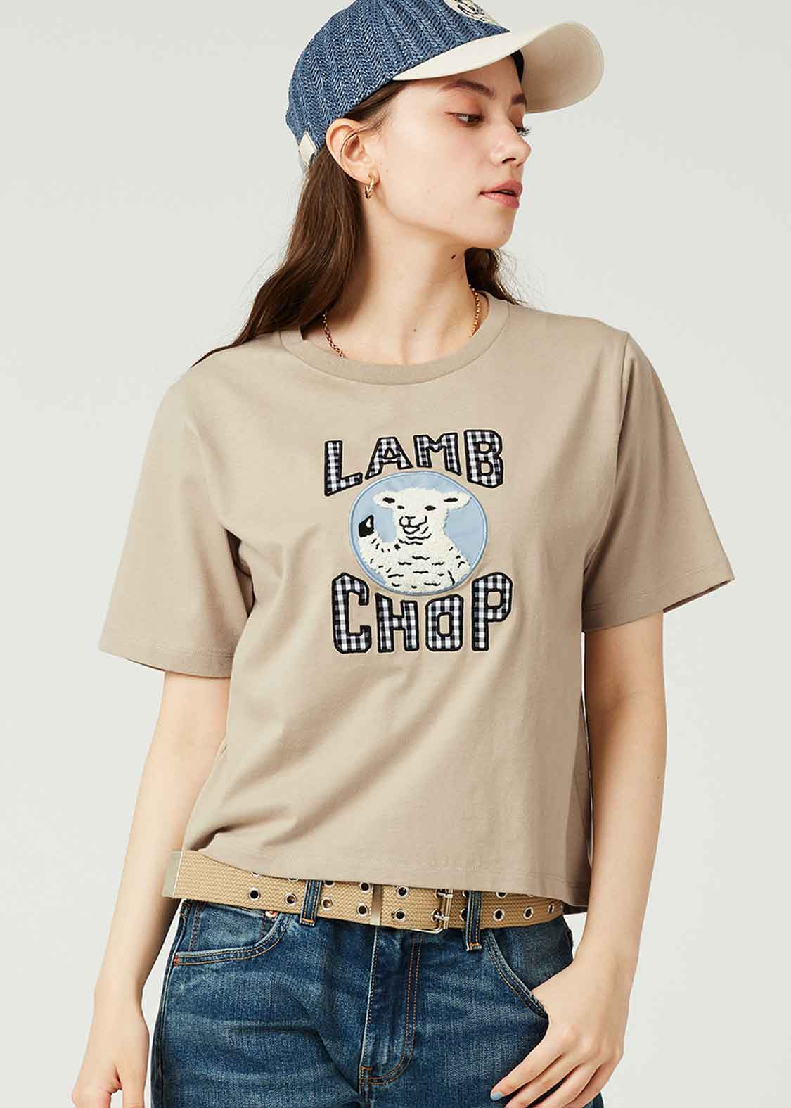 Compact Short Sleeve Tee (Lamb Chop)