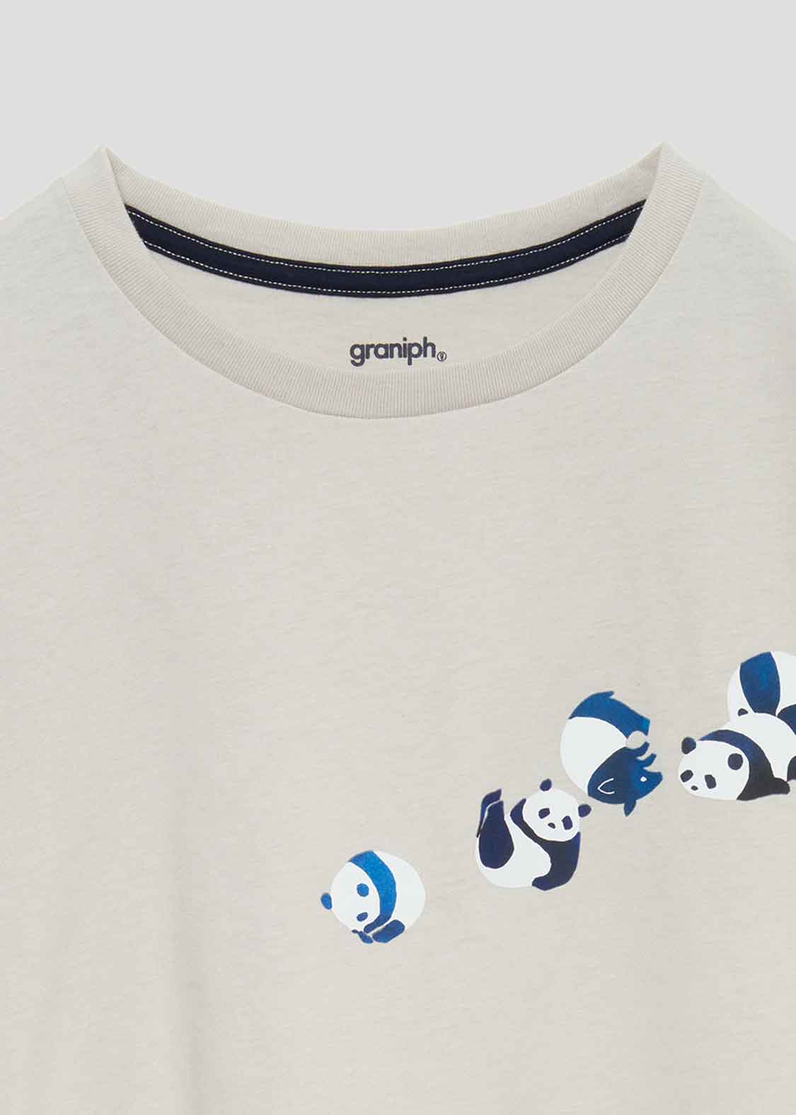 Compact Short Sleeve Tee (Rolling Pandas 2)