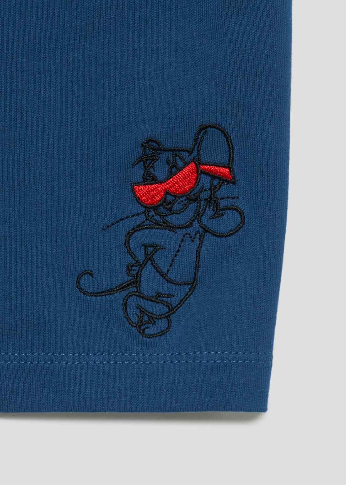 Tom and Jerry Compact Short Sleeve Tee (Tom and Jerry_Jerry and Sunglasses)