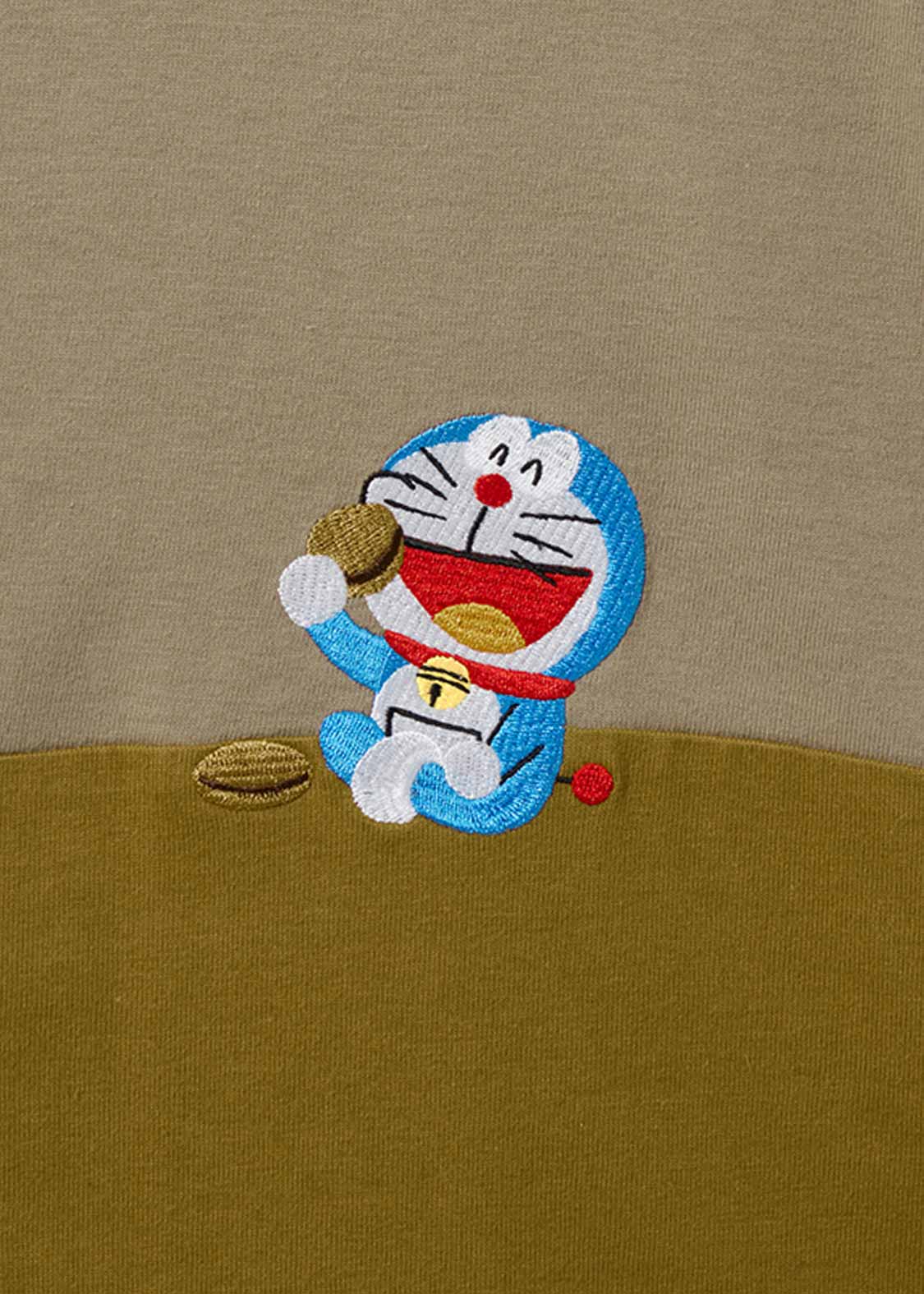 Doraemon Flare Half Sleeve Tee (Doraemon_Dorayaki)