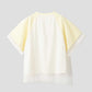 Sheer Layered Raglan Sleeve Tee (School of Chop)