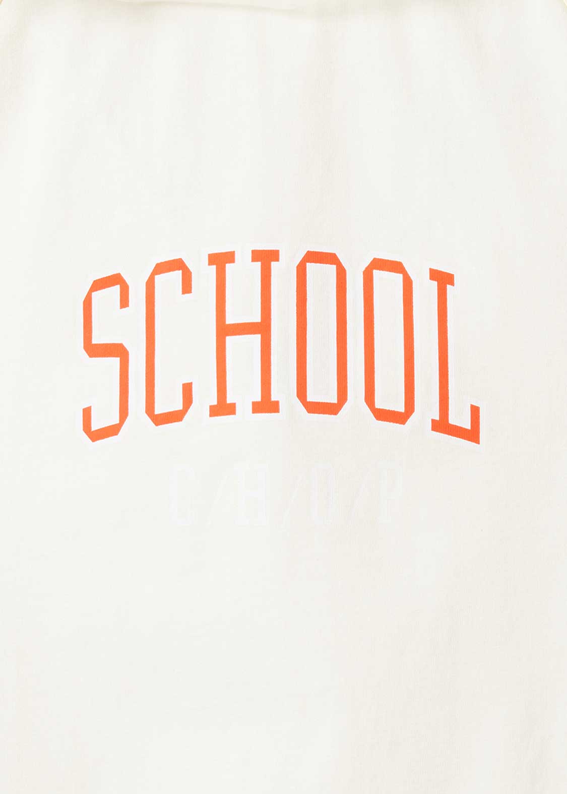 Sheer Layered Raglan Sleeve Tee (School of Chop)