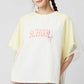 Sheer Layered Raglan Sleeve Tee (School of Chop)