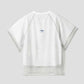 Sheer Layered Raglan Sleeve Tee (Nagasugiru Inu)