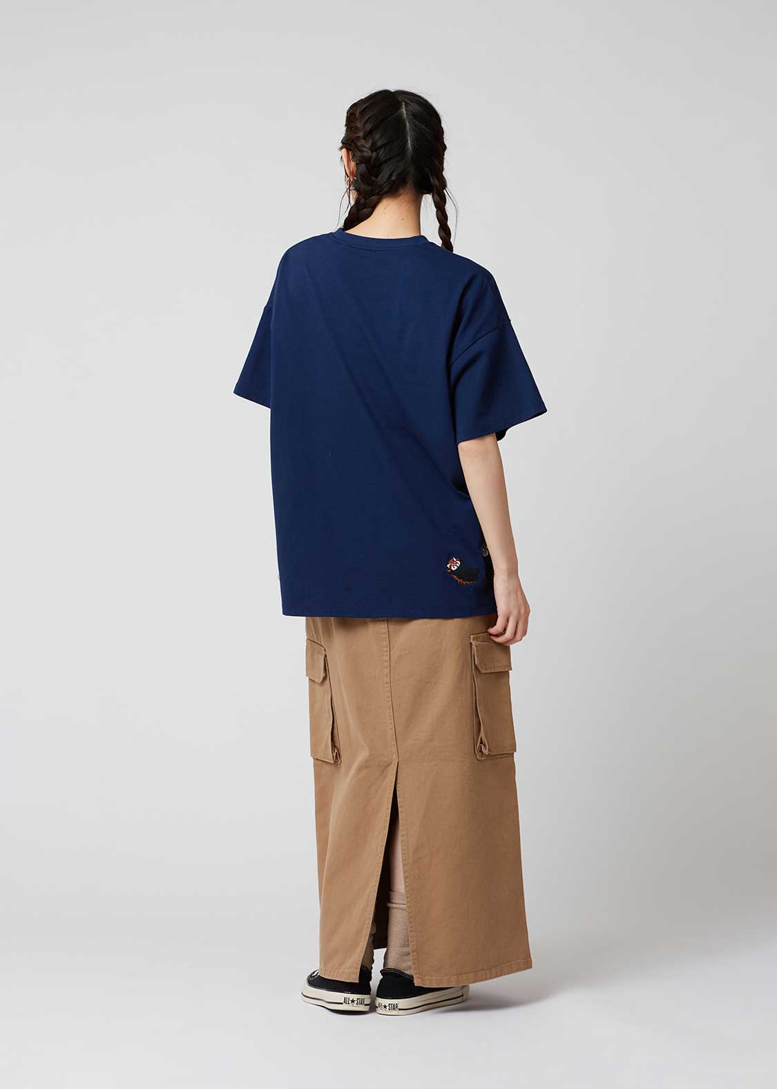 Shirring Short Sleeve Tee (Ikaku Nanikore)