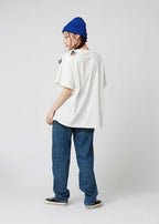 Shirring Short Sleeve Tee (THE FOUR CATS Face)