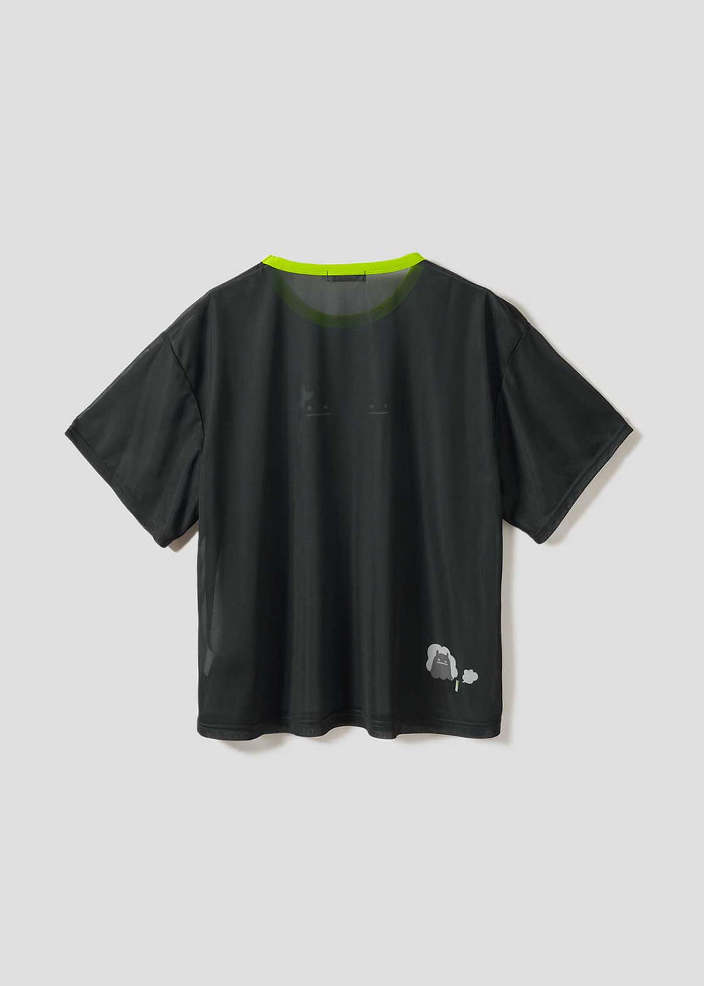 Beautiful Shadow Creatures | Sheer Trim T-Shirt