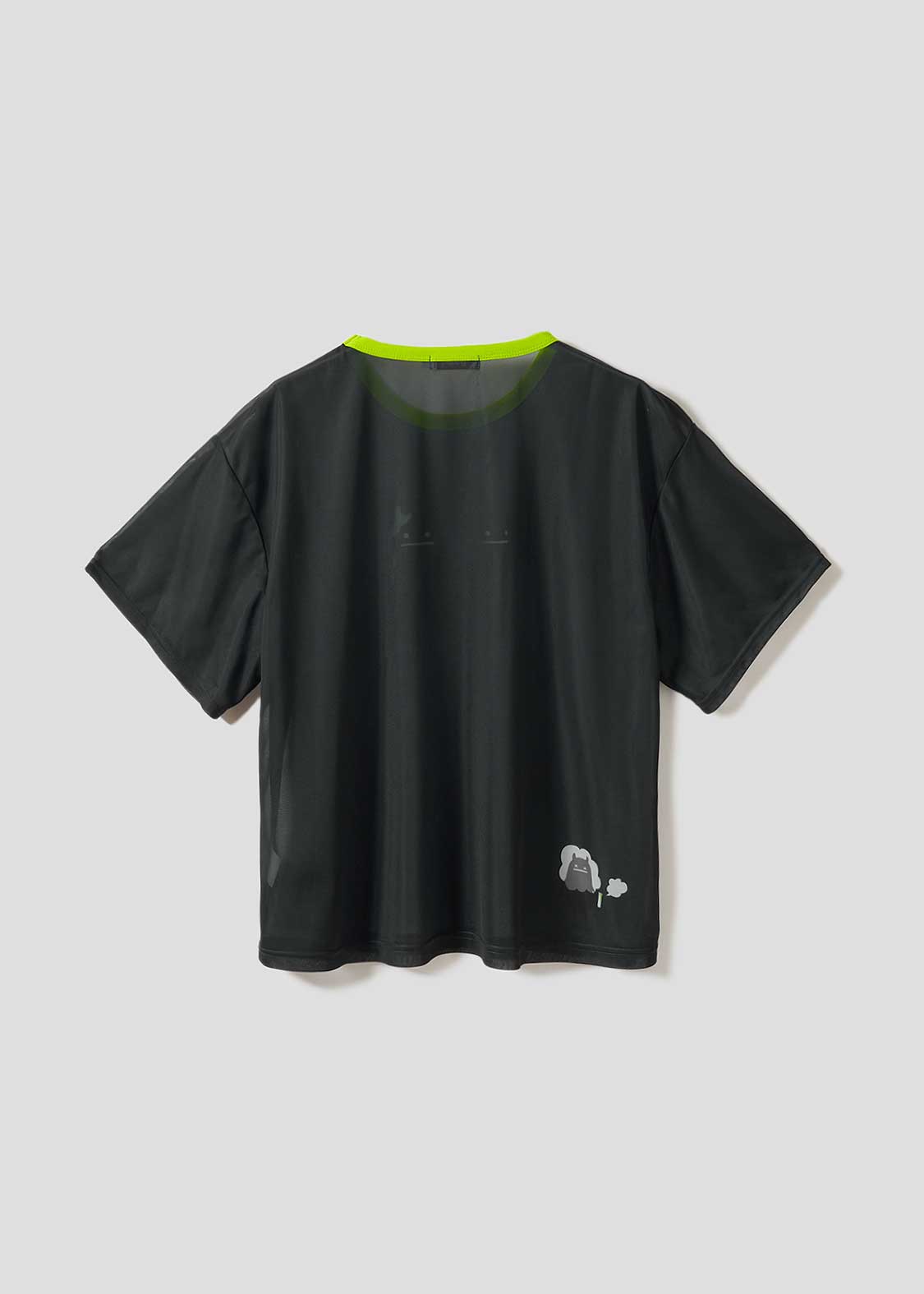 Beautiful Shadow Creatures | Sheer Trim T-Shirt