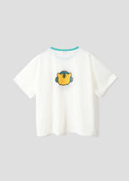 Half Sleeve Sheer Tee (Awesome Tiger Rock Calm)