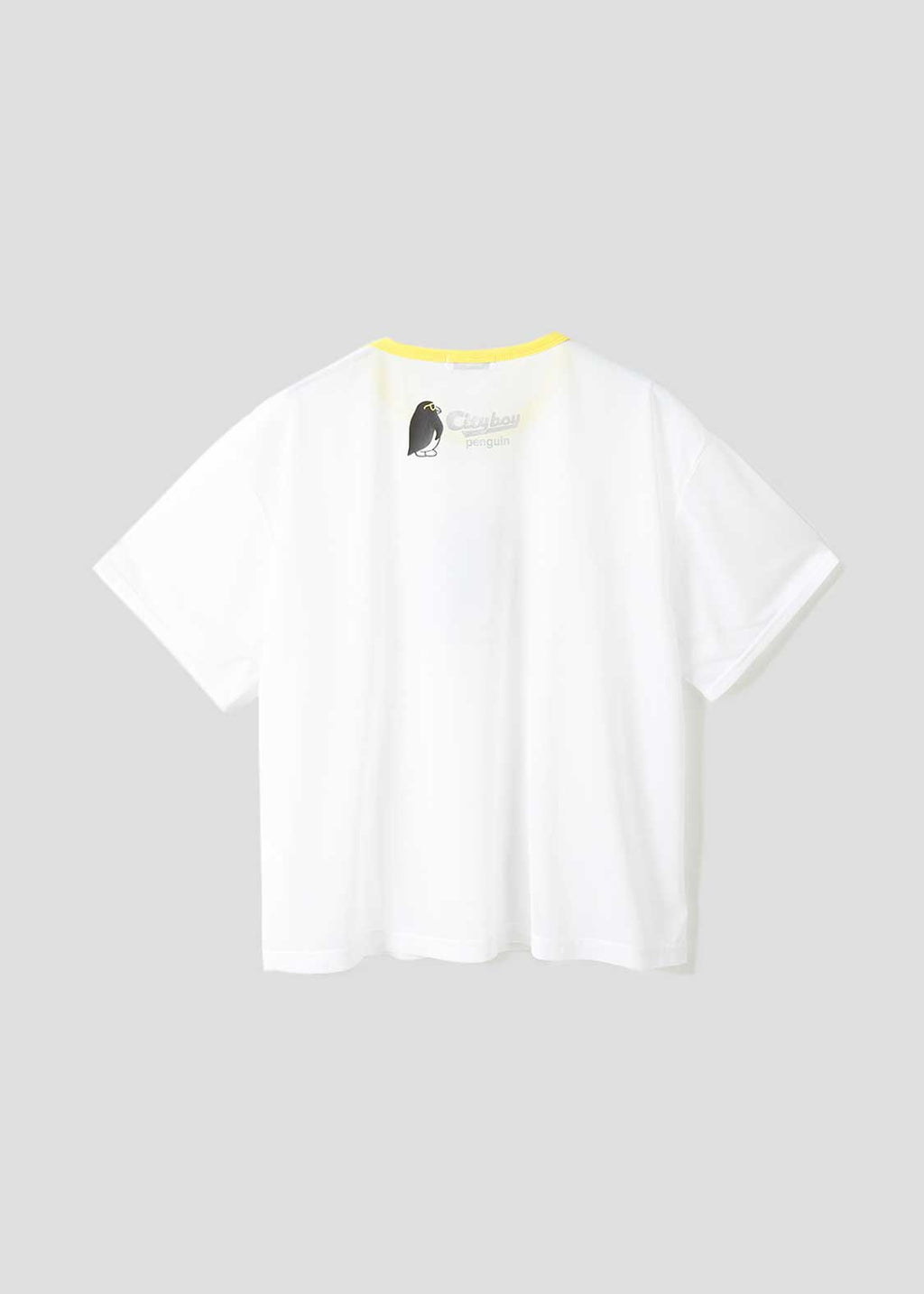 Half Sleeve Sheer Tee (City boy Penguin)