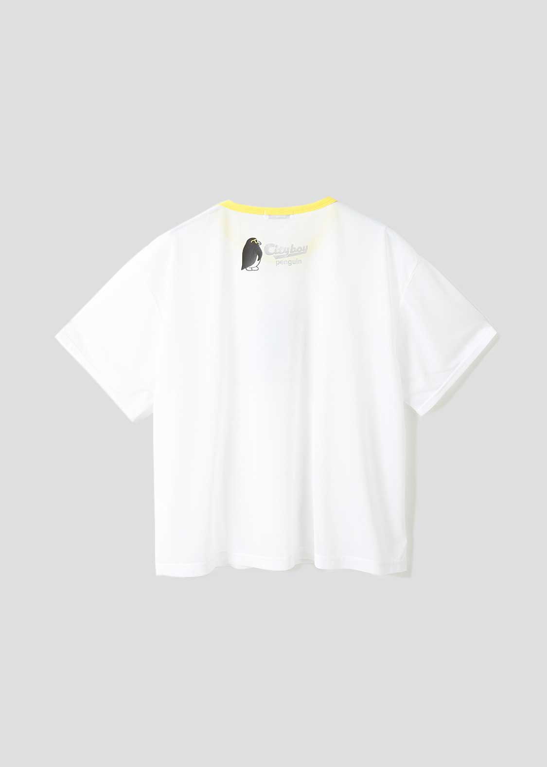 Half Sleeve Sheer Tee (City boy Penguin)