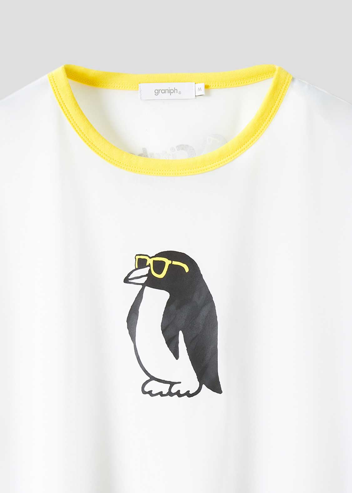 Half Sleeve Sheer Tee (City boy Penguin)