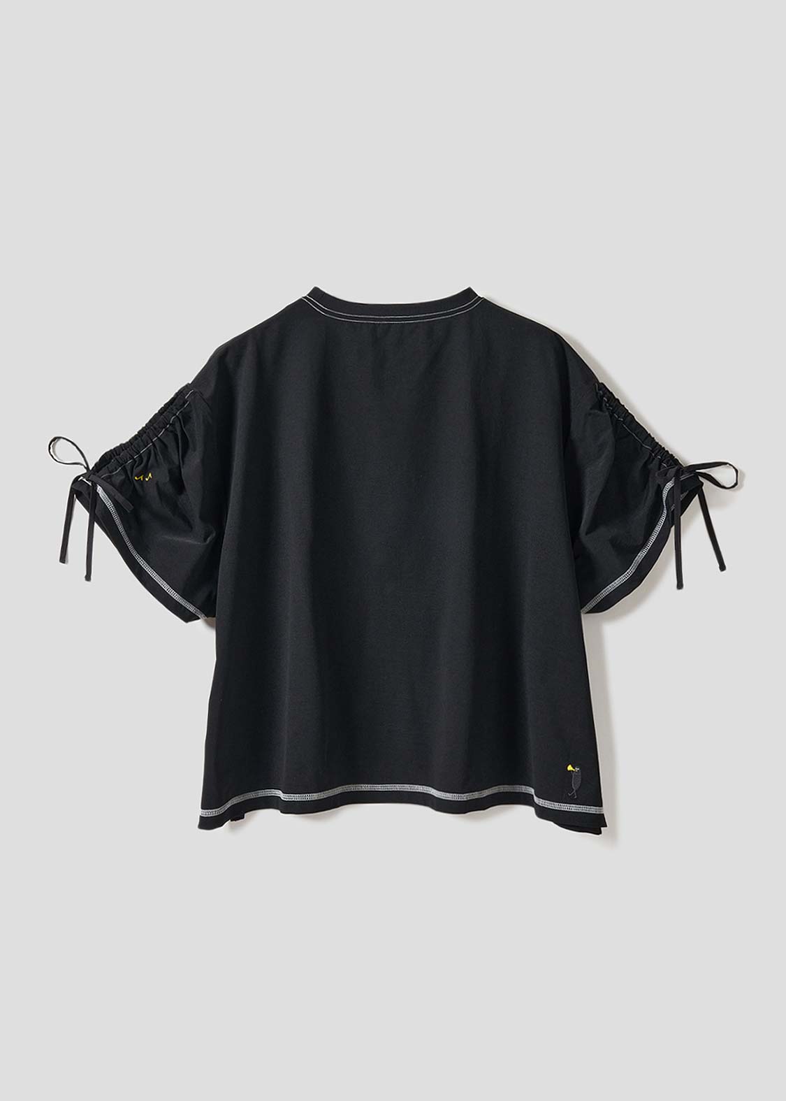 Gather Sleeve Tops (Beautiful Shadow Zoom Neon)