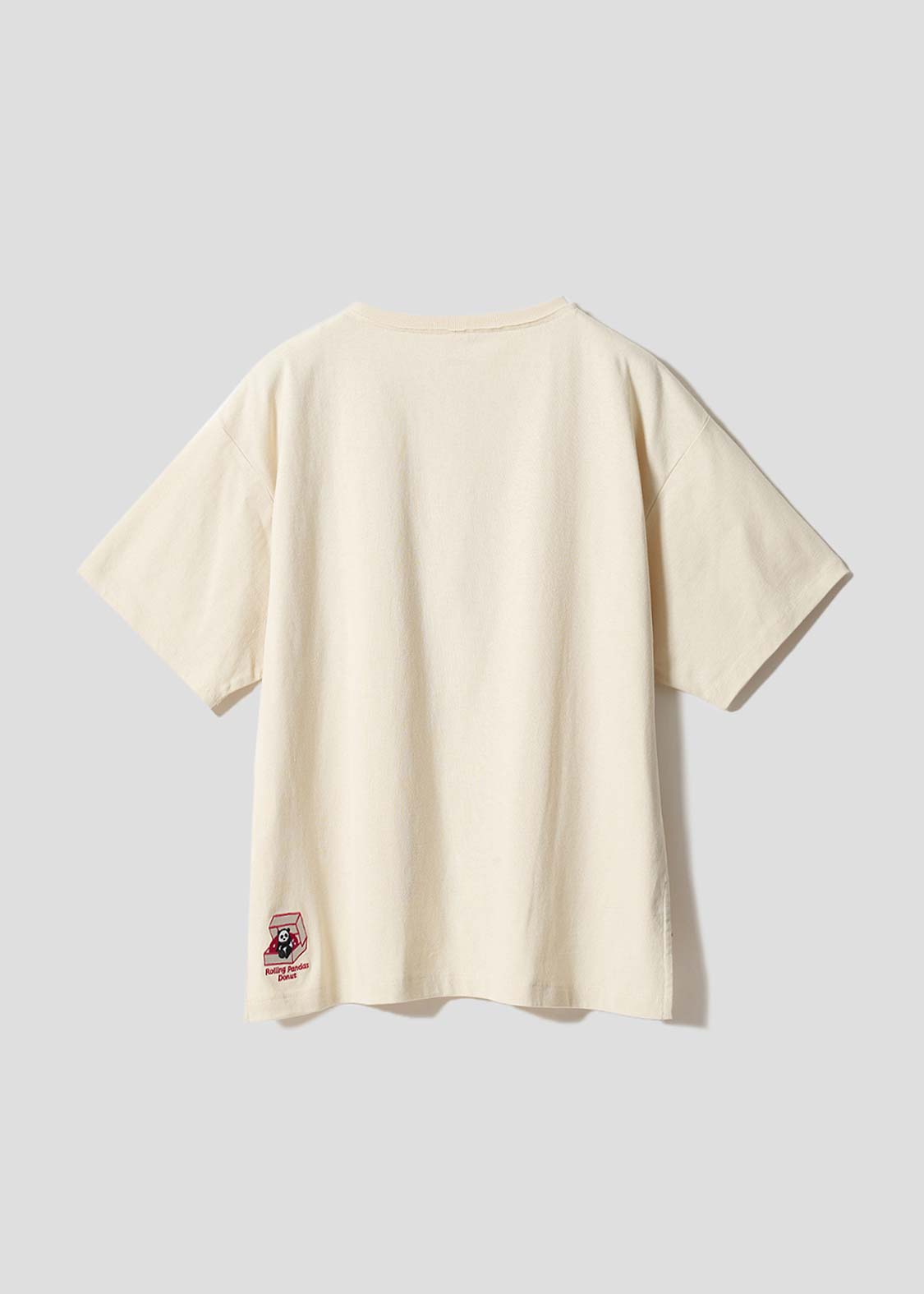 Rolling Panda Donuts | Henley Neck T-Shirt