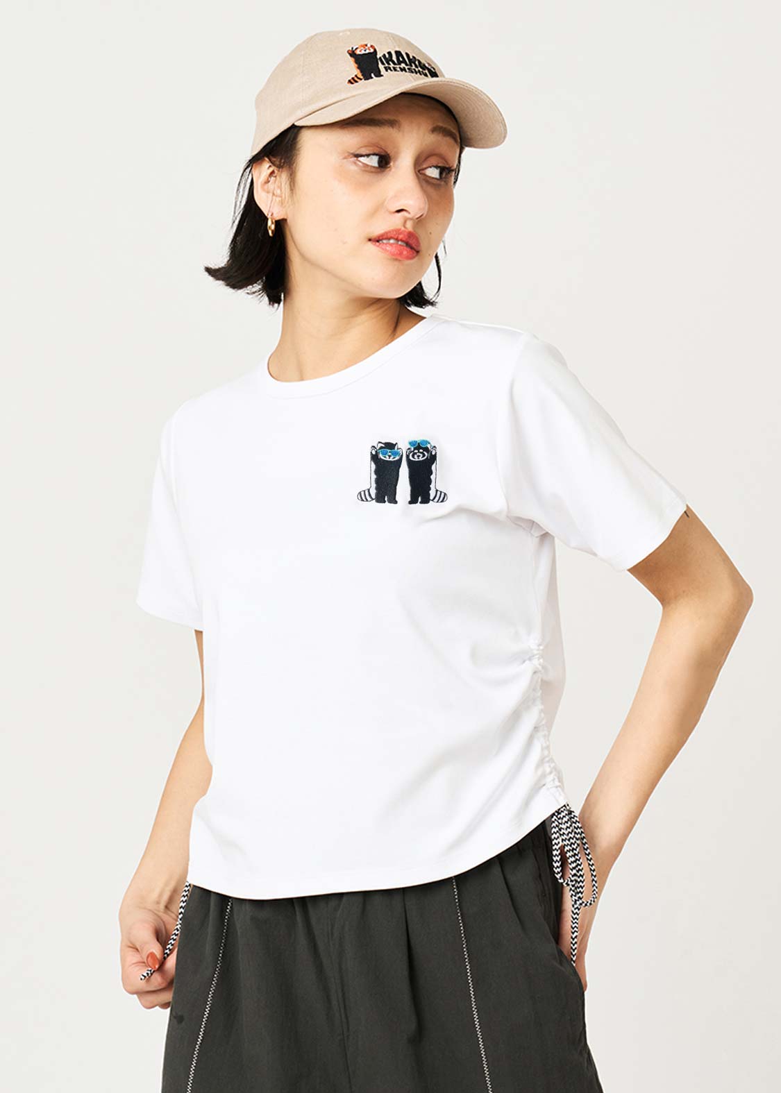 Ikaku Trip | Drawstring Compact T-Shirt