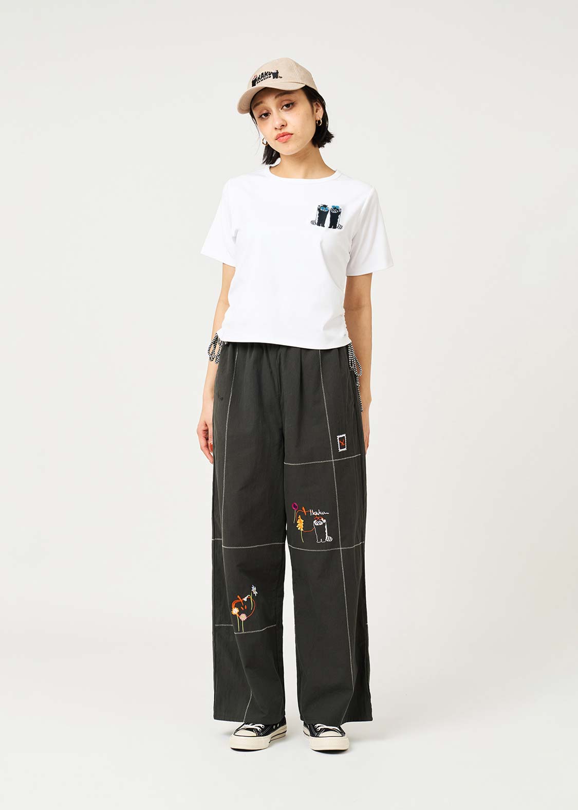 Ikaku Trip | Drawstring Compact T-Shirt