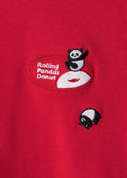 Rolling Panda'S Donuts | Drawstring Compact T-Shirt