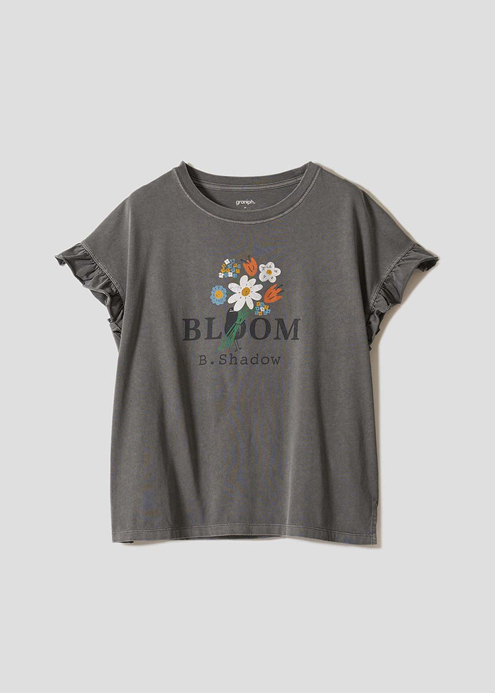 Beautiful Shadow Bloom | Frill T-Shirt