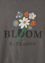 Beautiful Shadow Bloom | Frill T-Shirt