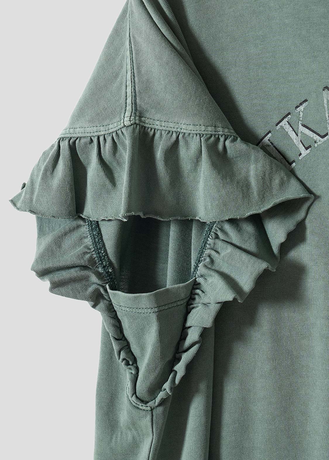 Ikaku Goron | Frill T-Shirt