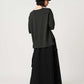 Beautiful Shadow | Cropped Gob-Sleeve T-Shirt