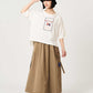 Ikaku Dance | Cropped Gob-Sleeve T-Shirt
