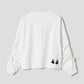 Ikaku Noringo | Gathered Sleeve Long Sleeve T-Shirt
