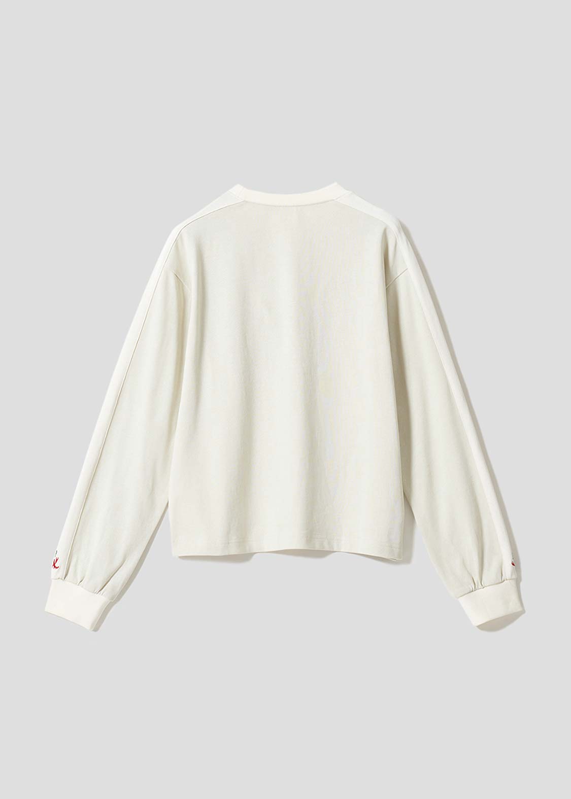 Ikaku Bikkuri Hatena | Striped Long Sleeve T-Shirt