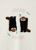 Ikaku Bikkuri Hatena | Striped Long Sleeve T-Shirt