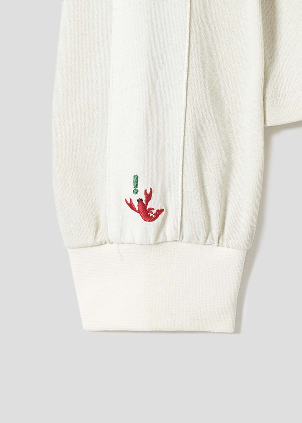 Ikaku Bikkuri Hatena | Striped Long Sleeve T-Shirt