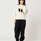 Ikaku Bikkuri Hatena | Striped Long Sleeve T-Shirt