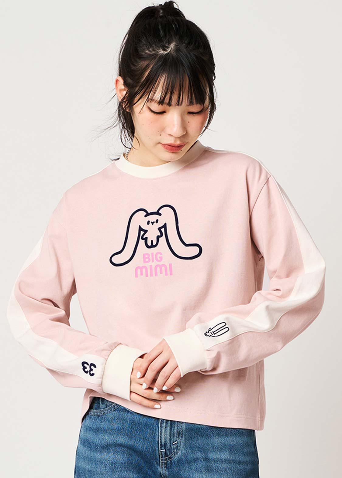 Big Mimi | Striped Long Sleeve T-Shirt