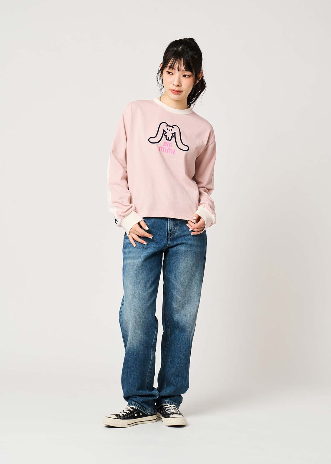 Big Mimi | Striped Long Sleeve T-Shirt