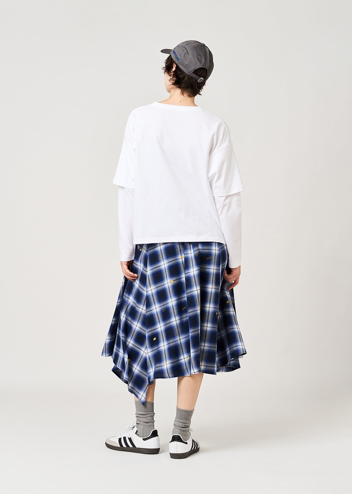 Beautiful Shadow Crown | Layered Sleeve Long-Sleeve T-Shirt