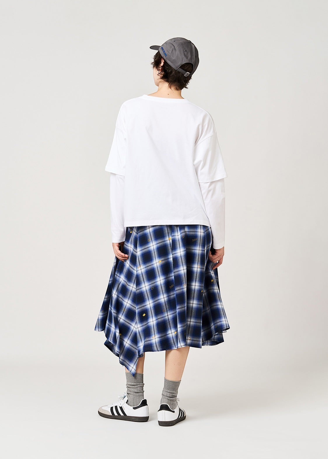 Beautiful Shadow Crown | Layered Sleeve Long-Sleeve T-Shirt