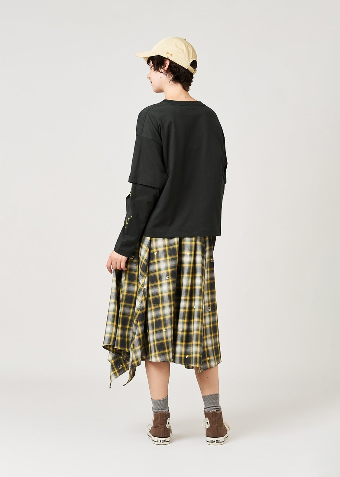 Ikaku Royal | Layered Sleeve Long-Sleeve T-Shirt