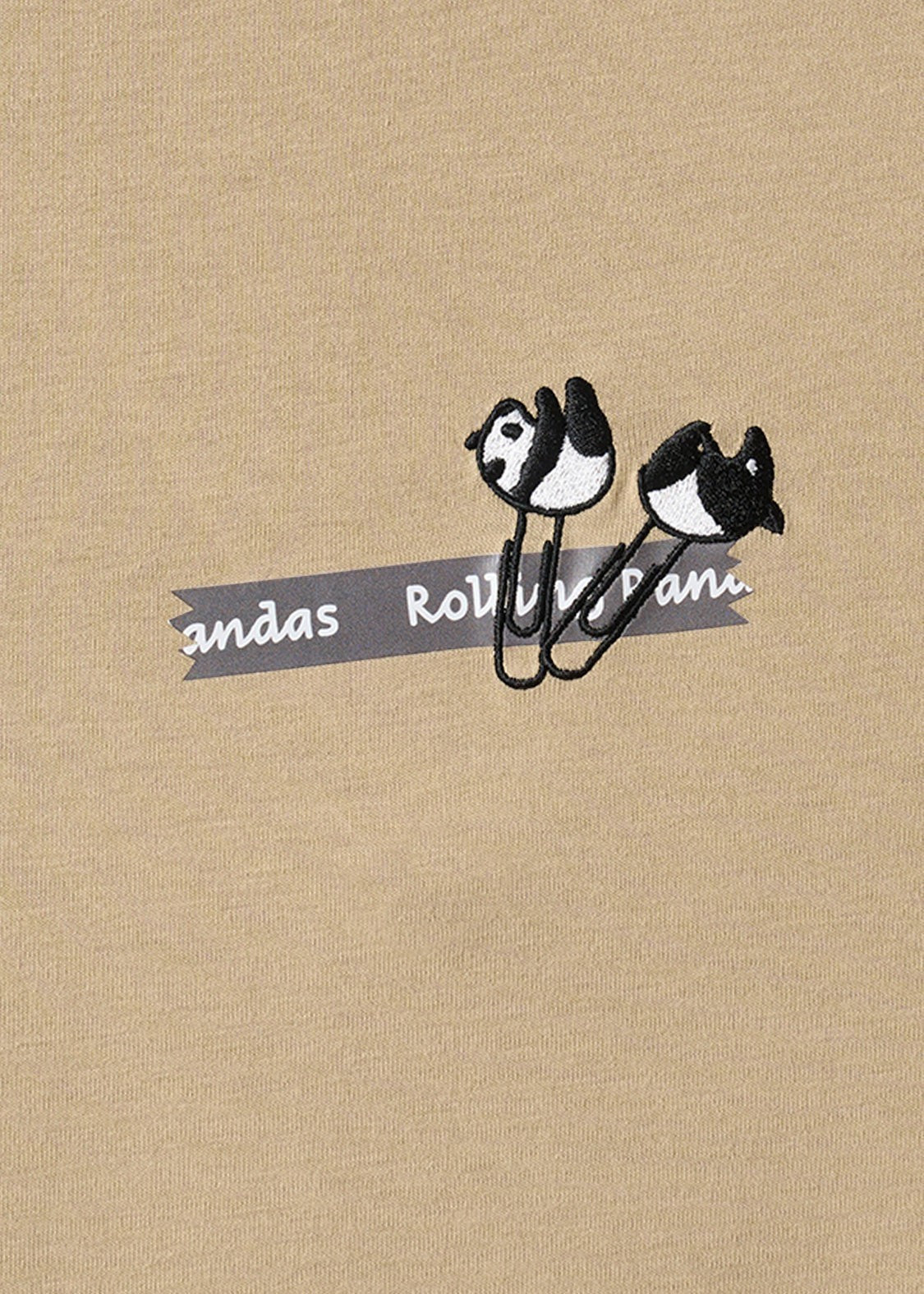 Rolling Pandas Library | Layered Sleeve Long-Sleeve T-Shirt