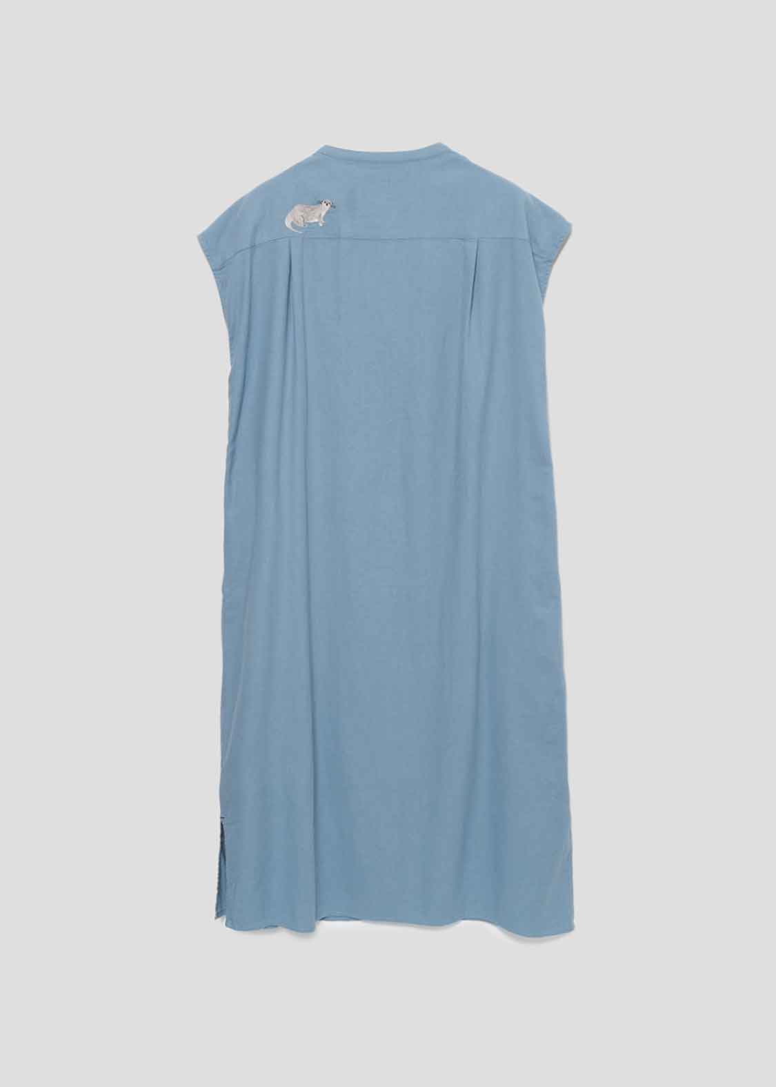 French Sleeve Shirt One-Piece (Otters)