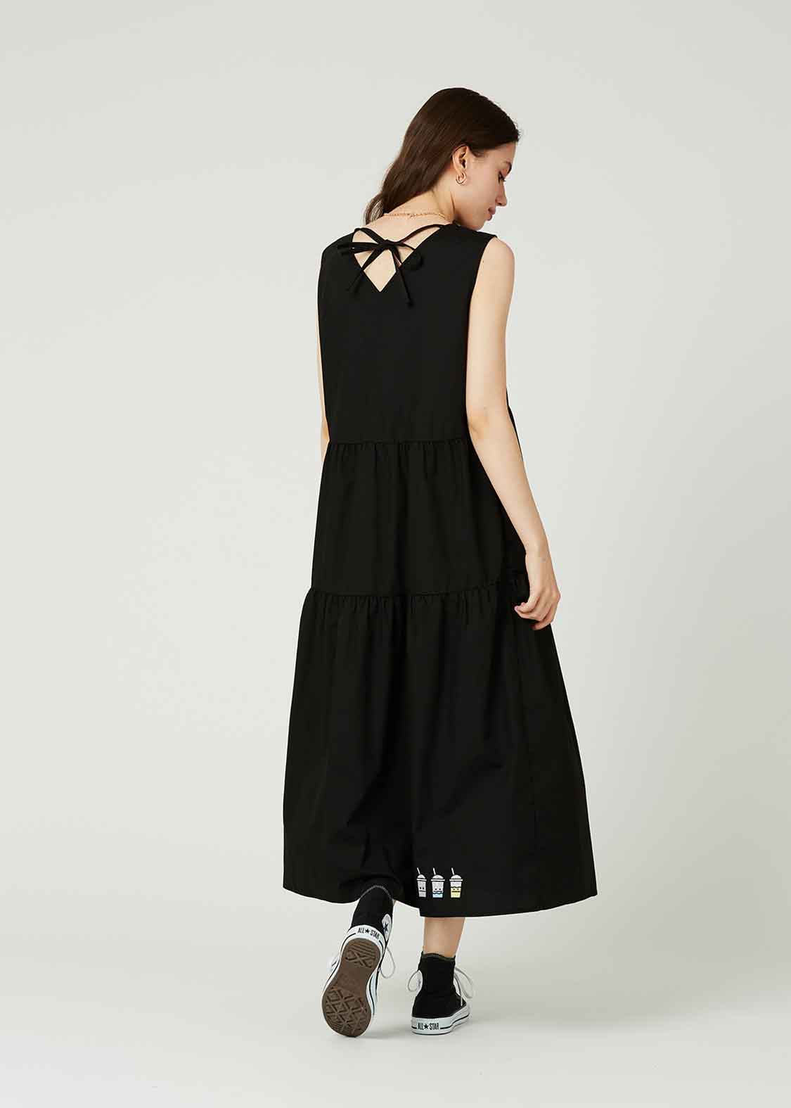 Tiered Sleeveless One-Piece (Beautiful Shadow Drink)