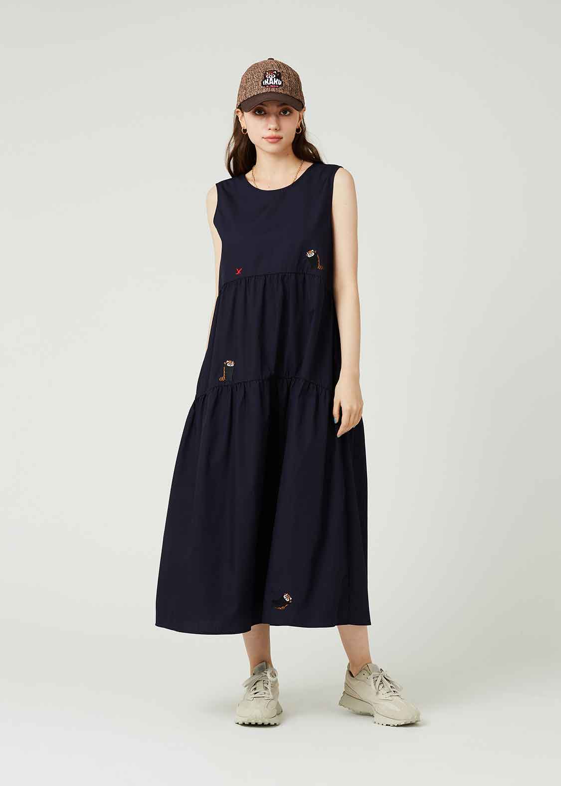 Tiered Sleeveless One-Piece (Ikaku Renshu)