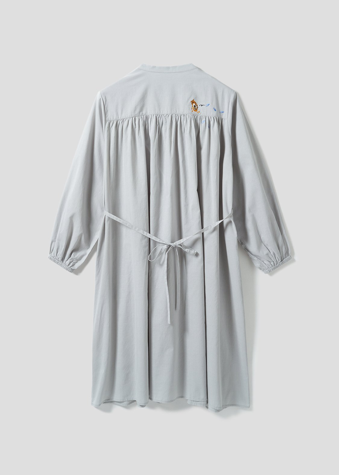 Stand collar Long Sleeve Shirt One-Piece (Beautiful Shadow Family)
