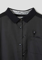 Pique Combi Short Sleeve One-Piece (Beautiful Shadow Orchestra)