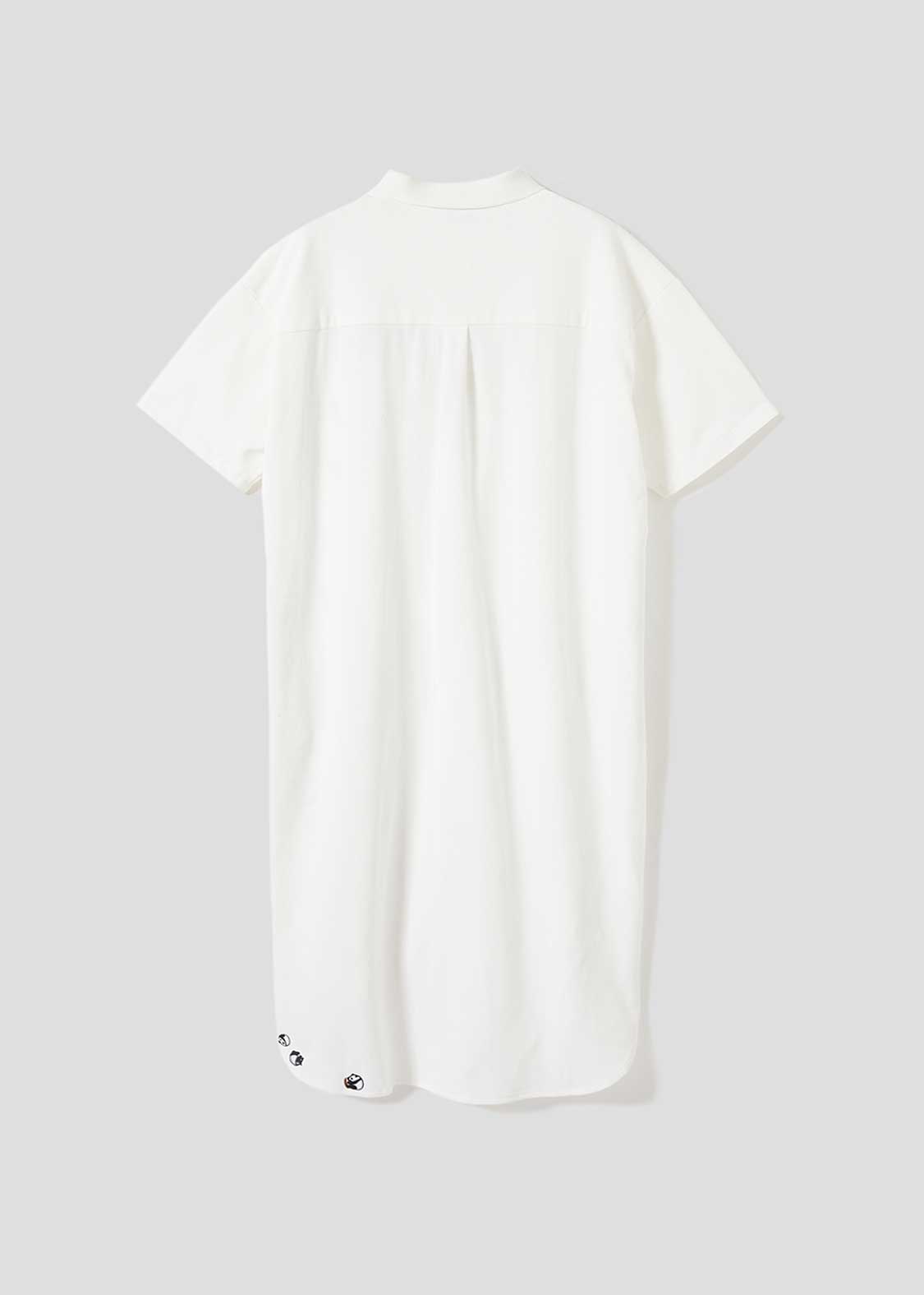 Pique Combi Short Sleeve One-Piece (Rolling Pandas Cafe)