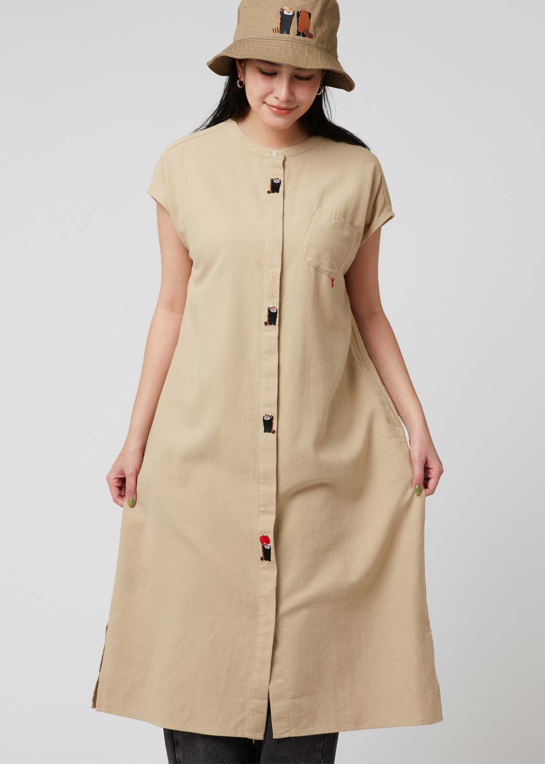 French Sleeve Shirt One-Piece (Ikaku Power)